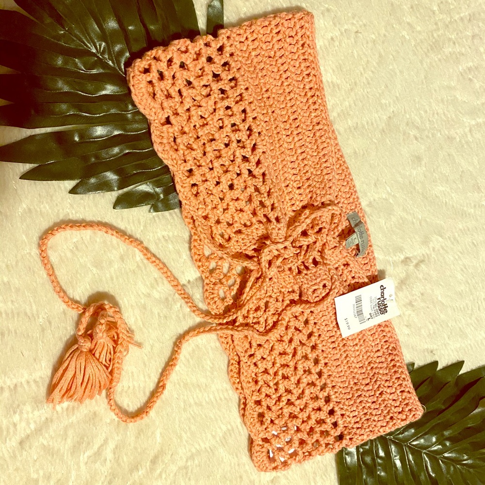 Charlotte Russe Crochet Crop Top